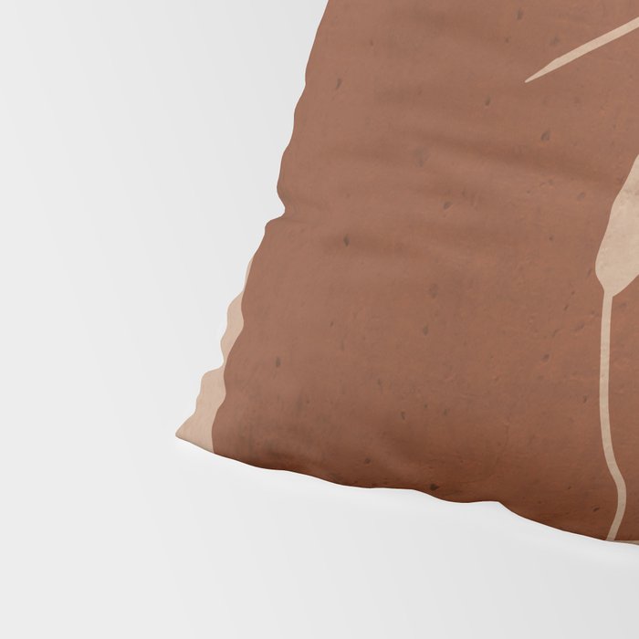 Abstract Nude Art Pillow Sham Gallery Image 4