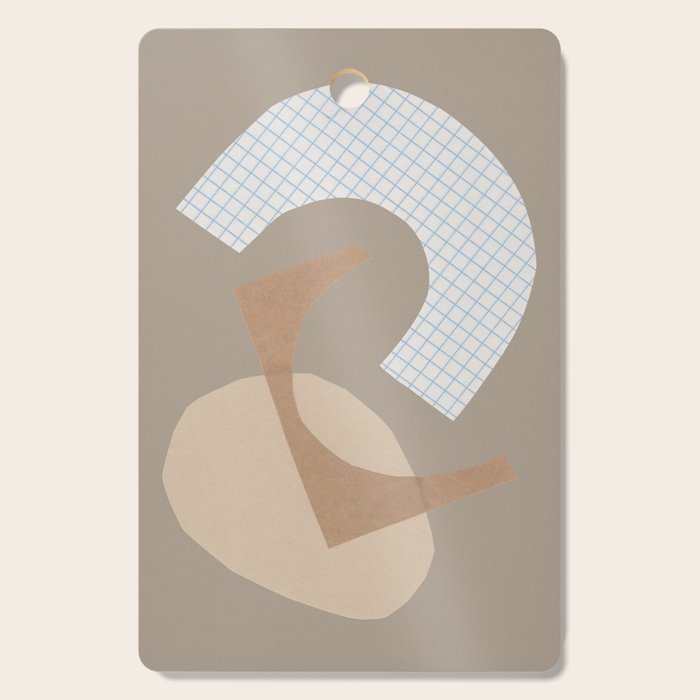Three Shapes #1 Cutting Board Gallery Image 1