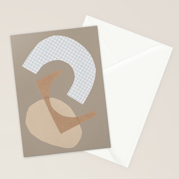 Three Shapes #1 Stationery Card Gallery Image 2