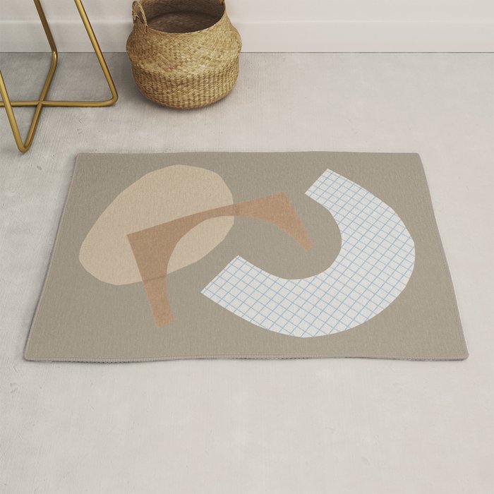 Three Shapes #1 Rug Gallery Image 1