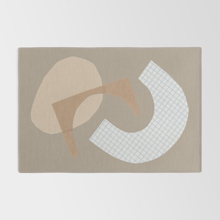 Three Shapes #1 Rug Gallery Image 2