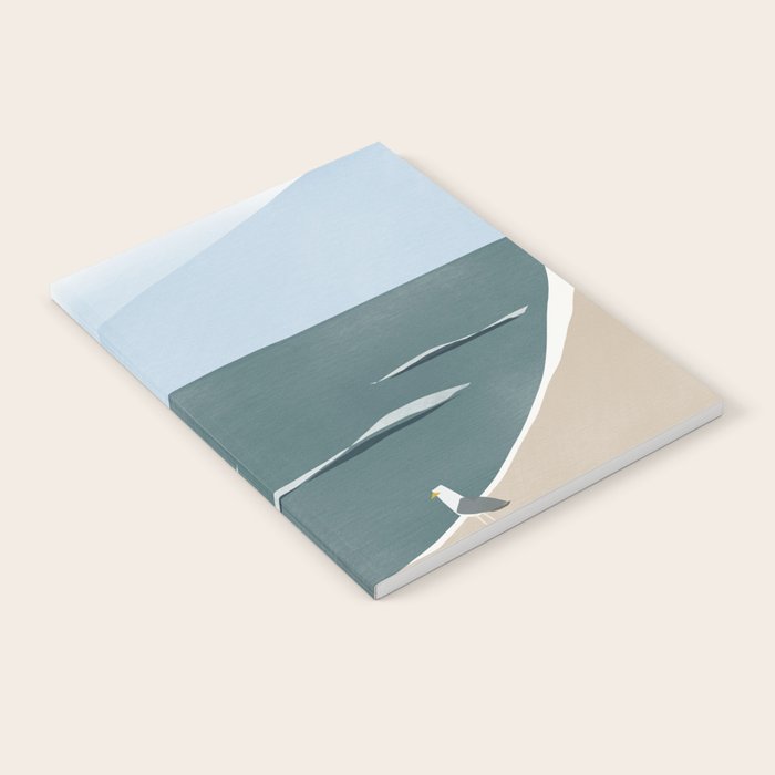 Seagull and starfish Notebook Gallery Image 1