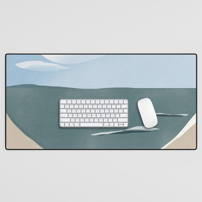 Seagull and starfish Desk Mat Gallery Image 1