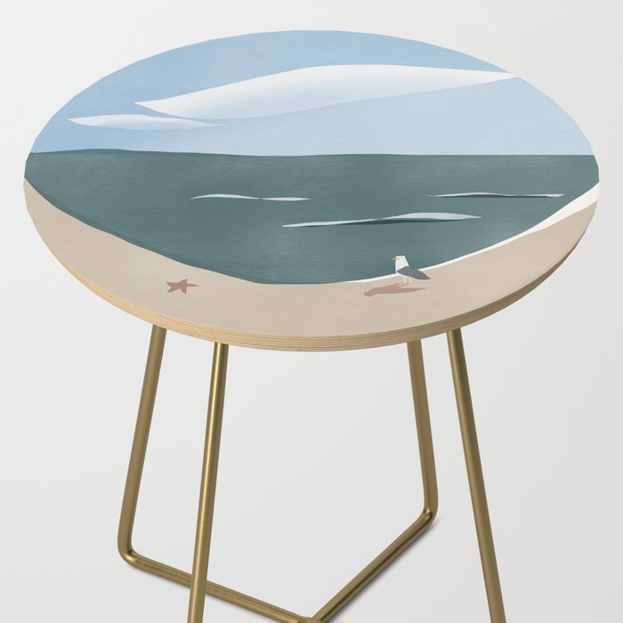 Seagull and starfish Side Table Gallery Image 2