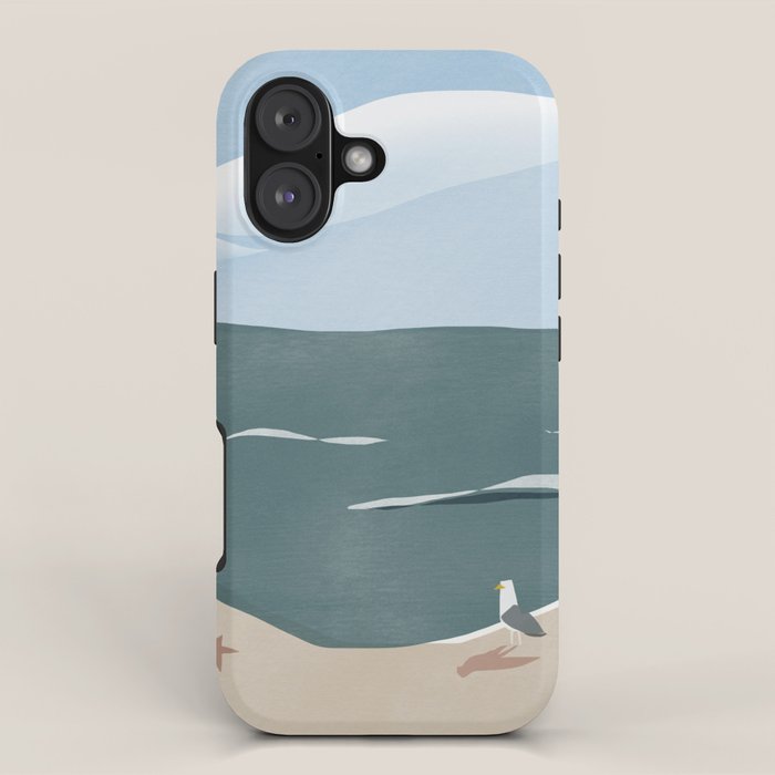 Seagull and starfish iPhone Case Gallery Image 1