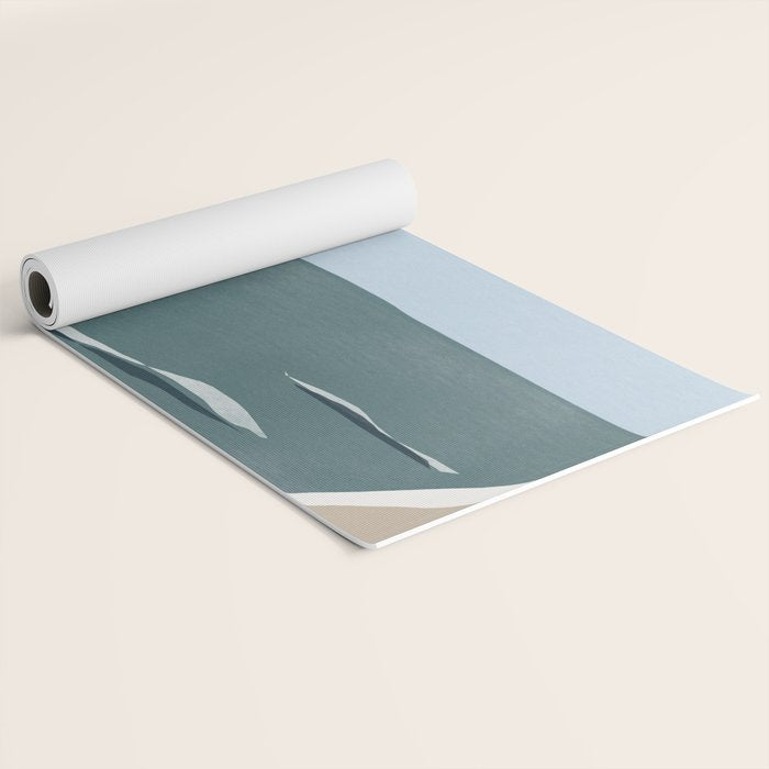 Seagull and starfish Yoga Mat Gallery Image 2