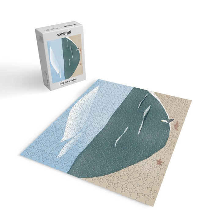 Seagull and starfish Jigsaw Puzzle Gallery Image 2