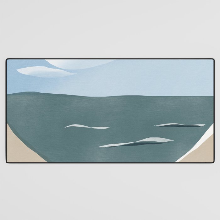 Seagull and starfish Desk Mat Gallery Image 3