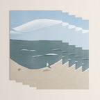 Seagull and starfish Wrapping Paper Gallery Image 3