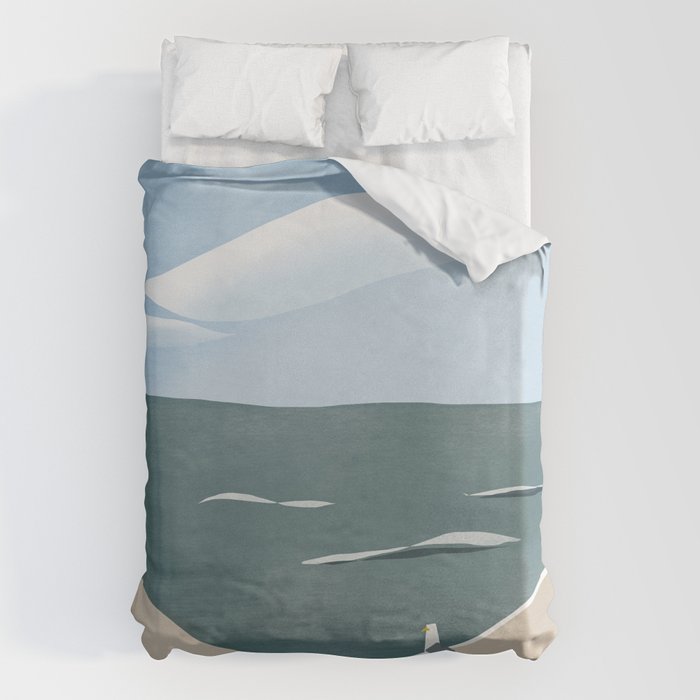 Seagull and starfish Duvet Cover Gallery Image 6