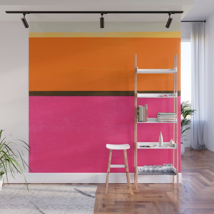 stripe study 36 Wall Mural Gallery Image 1