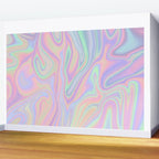 Liquid Colorful Abstract Rainbow Paint Wall Mural Gallery Image 2