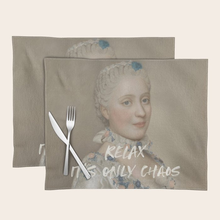 Relax It's Only Chaos Placemat Gallery Image 1