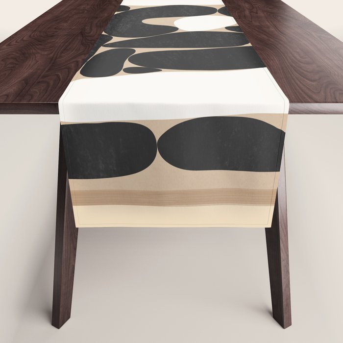 Abstract Pebbles Table Runner Gallery Image 1