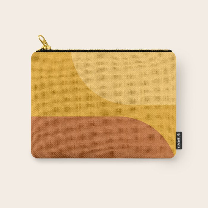 Modern Minimal Arch Abstract LXXII Carry All Pouch Gallery Image 1