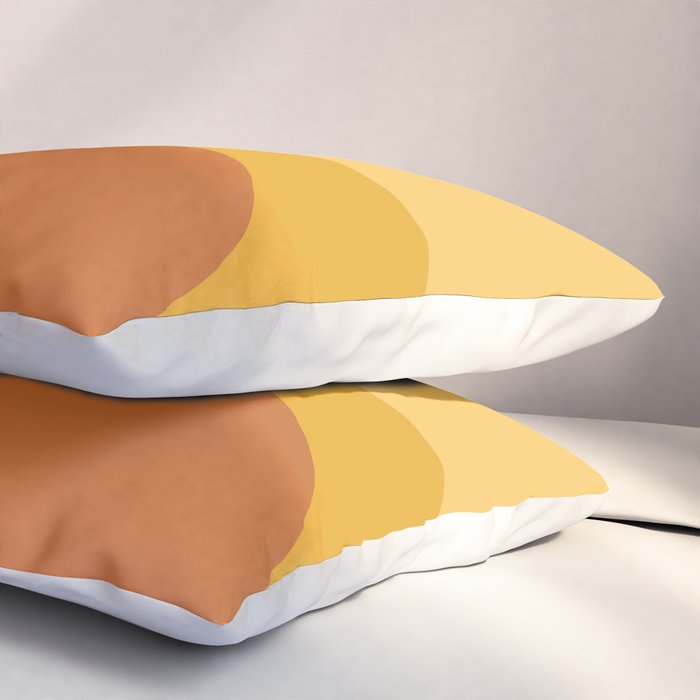 Modern Minimal Arch Abstract LXXII Pillow Sham Gallery Image 3