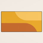 Modern Minimal Arch Abstract LXXII Desk Mat Gallery Image 3