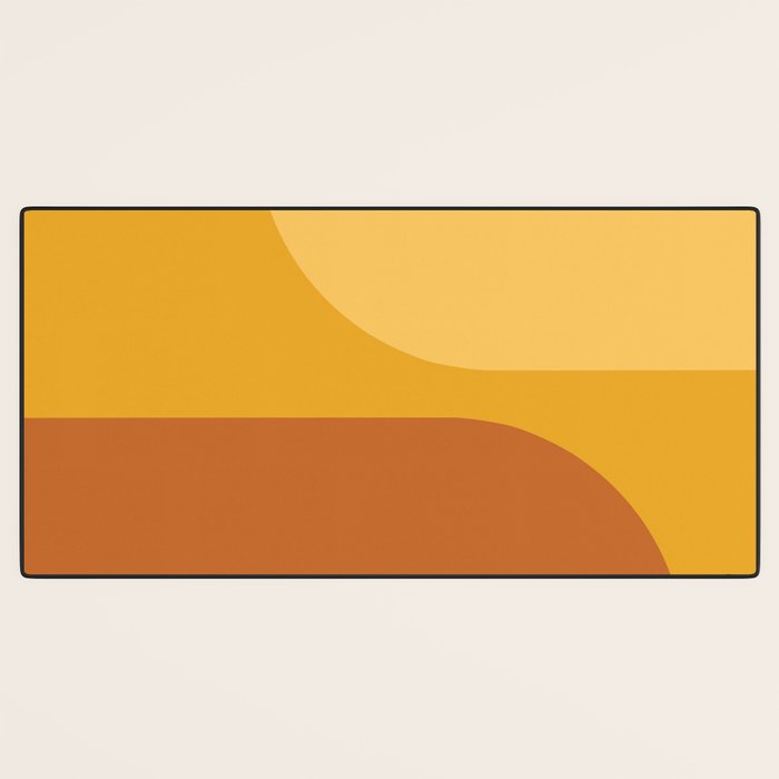 Modern Minimal Arch Abstract LXXII Desk Mat Gallery Image 3