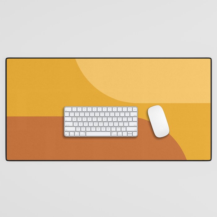 Modern Minimal Arch Abstract LXXII Desk Mat Gallery Image 1