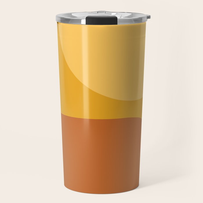 Modern Minimal Arch Abstract LXXII Travel Mug Gallery Image 1