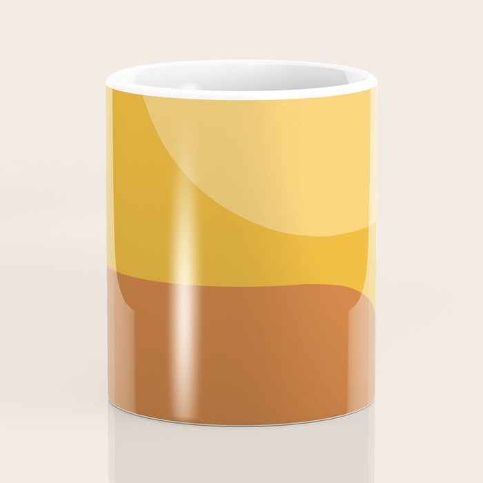 Modern Minimal Arch Abstract LXXII Coffee Mug Gallery Image 4