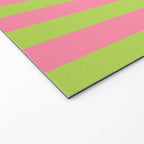 Vibrant Stripe Design: Modern Colorful Pattern for Dynamic Visuals Welcome Mat Gallery Image 2
