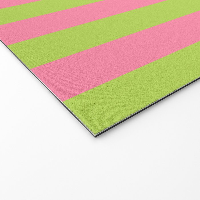 Vibrant Stripe Design: Modern Colorful Pattern for Dynamic Visuals Welcome Mat Gallery Image 2