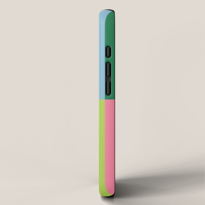 Vibrant Stripe Design: Modern Colorful Pattern for Dynamic Visuals iPhone Case Gallery Image 2