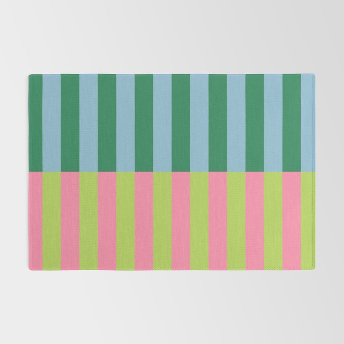 Vibrant Stripe Design: Modern Colorful Pattern for Dynamic Visuals Rug Gallery Image 2