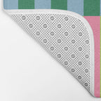 Vibrant Stripe Design: Modern Colorful Pattern for Dynamic Visuals Bath Mat Gallery Image 2