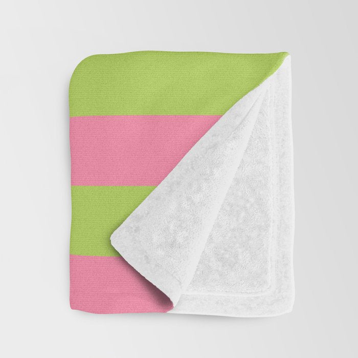 Vibrant Stripe Design: Modern Colorful Pattern for Dynamic Visuals Throw Blanket Gallery Image 3