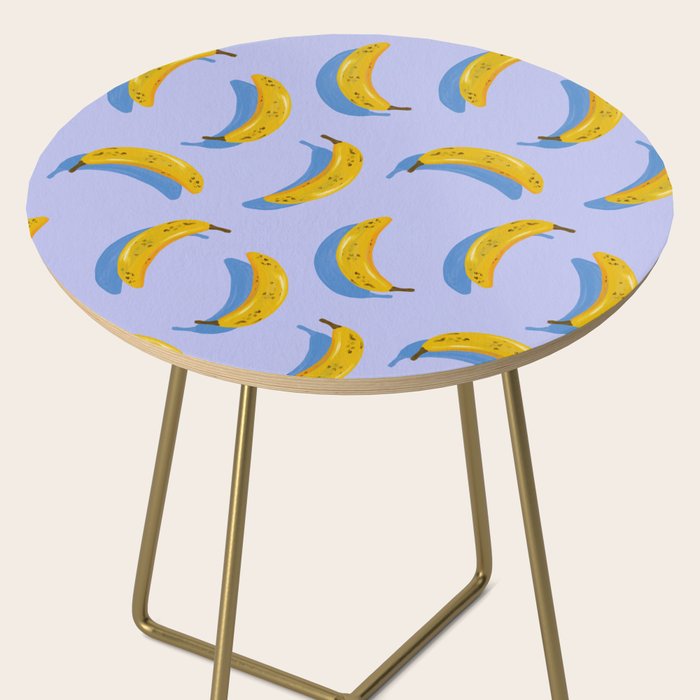 Banana Pattern - Blue Palette Side Table Gallery Image 2