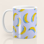 Banana Pattern - Blue Palette Coffee Mug Gallery Image 3