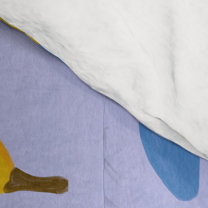 Banana Pattern - Blue Palette Comforter Gallery Image 4