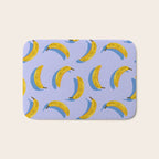 Banana Pattern - Blue Palette Bath Mat Gallery Image 1