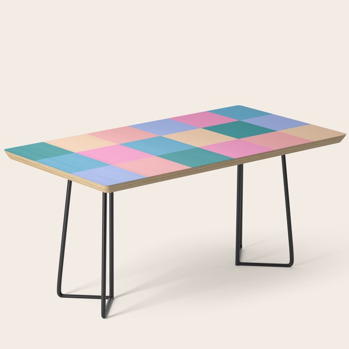 Bold Retro Checks Pattern - Large XXXI Coffee Table Gallery Image 1