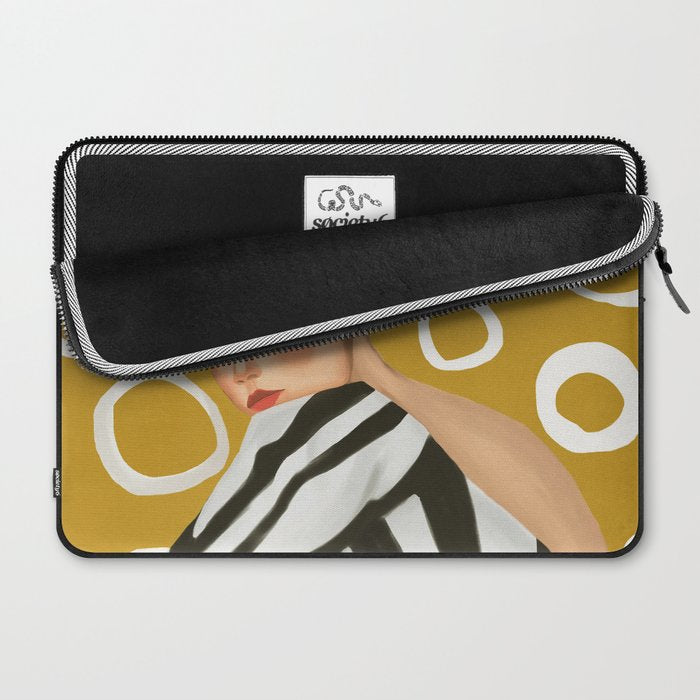 She Was Here Laptop Sleeve Gallery Image 2