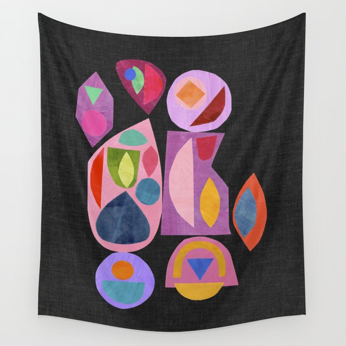 Midnight Mirror  Wall Tapestry Gallery Image 4