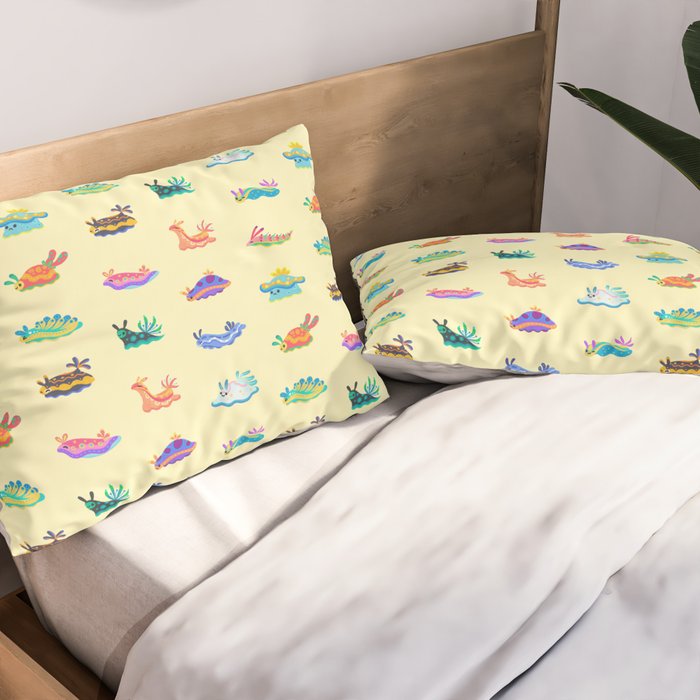 Sea slug Pillow Sham Gallery Image 2
