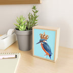 KINGFISHER Mini Art Print Gallery Image 2