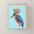 KINGFISHER Mini Art Print Gallery Image 1