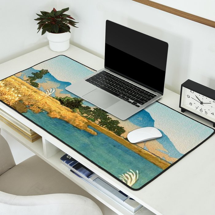 Last stop before Yaeinkei Desk Mat Gallery Image 2
