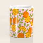 Orange Pattern - Amalfi Coast Cocktails Coffee Mug Gallery Image 4
