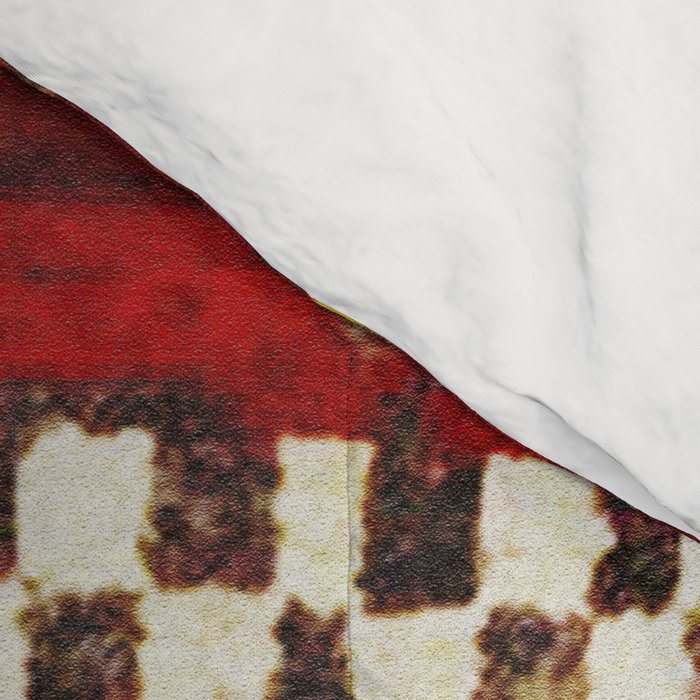 Antique Berber Moroccan Rug Print Comforter Gallery Image 4