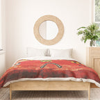 Antique Berber Moroccan Rug Print Duvet Cover Gallery Image 3