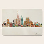 barcelona skyline Cutting Board Gallery Image 1