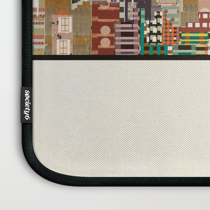 barcelona skyline Laptop Sleeve Gallery Image 3