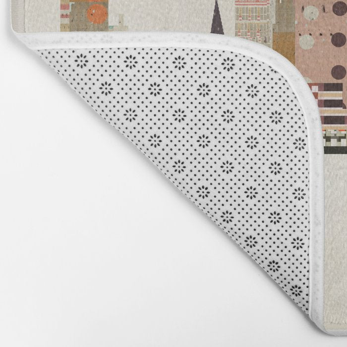 barcelona skyline Bath Mat Gallery Image 2