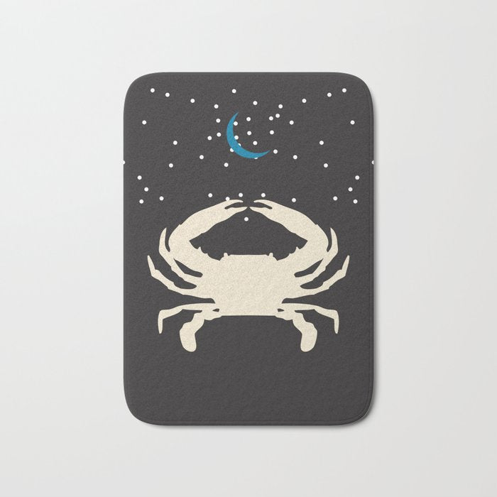 ZODIAC CANCER Bath Mat Gallery Image 1