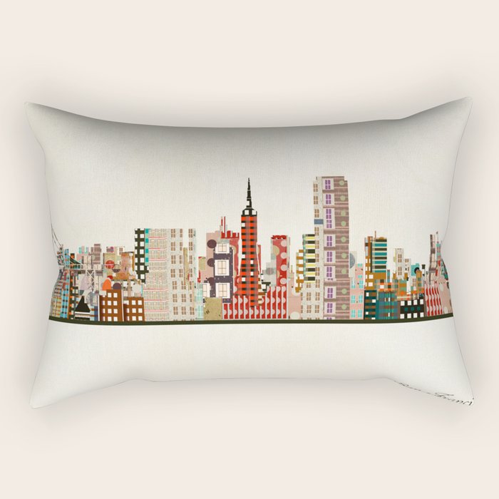 san francisco california Rectangular Pillow Gallery Image 1